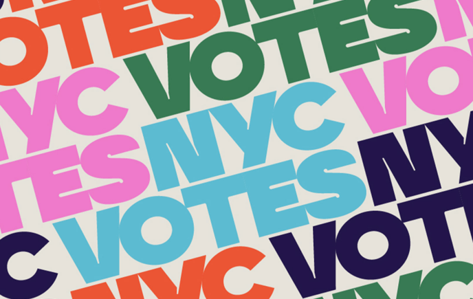 Una mini guía del votante promocionando las elecciones primarias de 2025 con las fechas de votación anticipada y del día de las elecciones, y "esto es lo que necesita saber" sobre un fondo azul​​ 