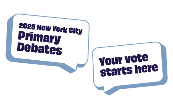 Debates para las primarias de la ciudad de Nueva York 2025. Su voto comienza aquí. 